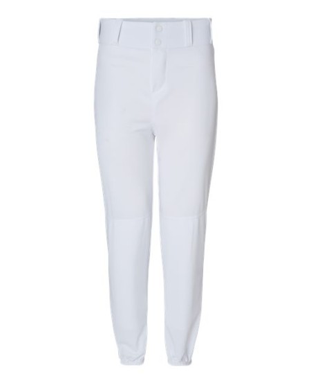 Alleson Athletic 605P Men's Baseball Pants – 12 oz. Double Knit Polyester Belt-Loop Pant | S–3XL
