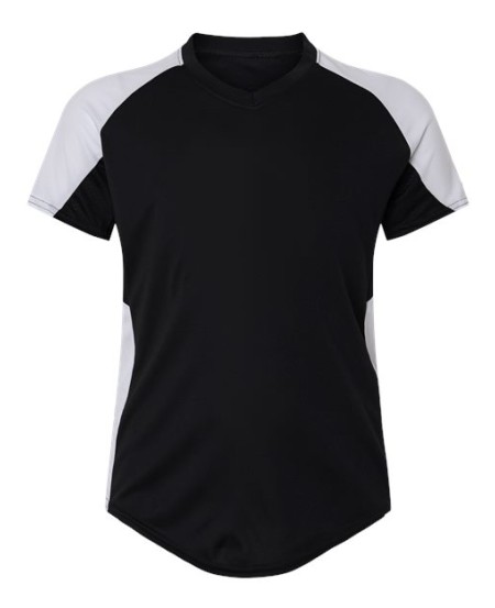 Augusta Sportswear 1523 Girls' Cutter Jersey – Moisture-Wicking Polyester Softball Jersey with Pinhole Mesh Underarms | S–L