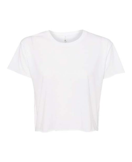 Next Level 5080 Women's Festival Crop Top – 3.5 oz. 65/35 Poly/Cotton Cropped Crew Neck Tee | XS–2XL