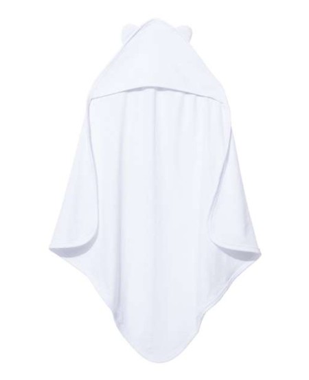 Rabbit Skins 1013 Terry Cloth Hooded Towel with Ears – 6.2 oz. 50/50 CRSC Cotton/Poly Terry | One Size