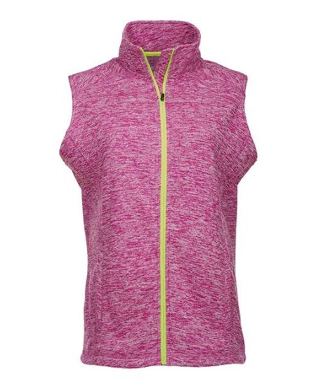 J. America 8625 Women's Cosmic Fleece Vest – 7 oz. Women's Vest | S–2XL