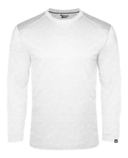 Badger 1001 Men's FitFlex Performance Long Sleeve T-Shirt – 3.5 oz. 95/5 Cotton/Spandex BadgerBlend | XS–4XL