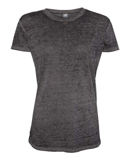 J. America 8116 Women’s Zen Jersey T-Shirt – 4 oz. Women’s Short-sleeve T-shirt | S–2XL