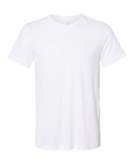 BELLA + CANVAS 3301 Unisex Sueded Tee – 4.2 oz. 52/48 Airlume Cotton/Poly Sueded Jersey Short-Sleeve Tee