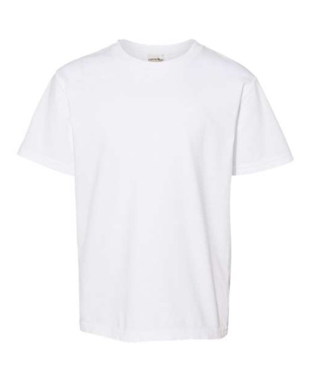 ComfortWash by Hanes GDH175 Youth Garment-Dyed T-Shirt – 5.5 oz. Ring-Spun Cotton | XS–XL