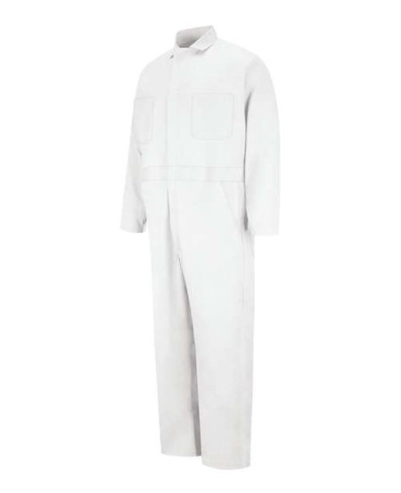 Red Kap CC16EXT Men's Extended Sizes Button-Front Cotton Coverall – 8.5 oz. 100% Cotton Twill | Extended Sizes