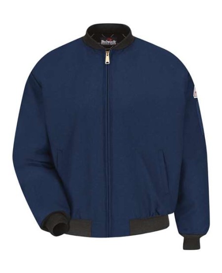 Bulwark JNT2T Men's Tall Midweight Nomex FR Team Jacket – 6 oz. Nomex® IIIA Shell with 9.3 oz. Aramid Insulation | Tall Sizes