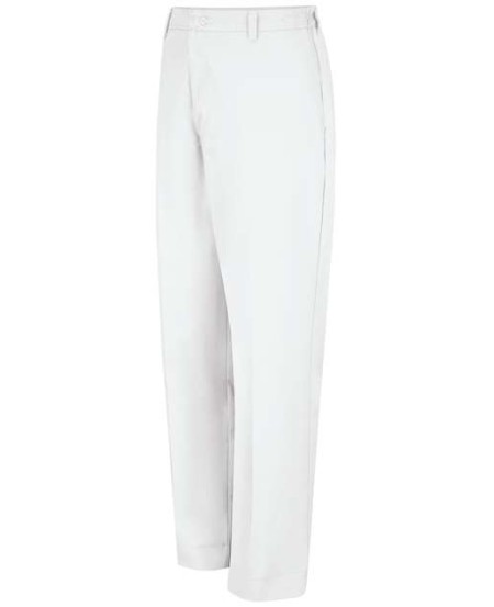 Red Kap PT60 Men's Elastic Insert Work Pants – 7.5 oz. 65/35 Poly/Cotton Twill, Side Elastic Inserts, Touchtex