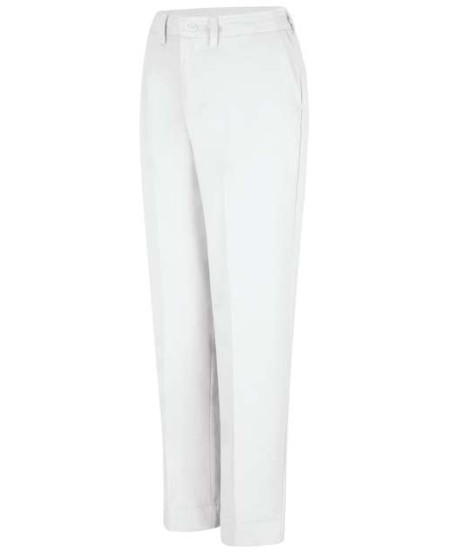Red Kap PT61 Women's Elastic Insert Work Pants – 7.5 oz. 65/35 Poly/Cotton Twill, Side Elastic Inserts, Touchtex