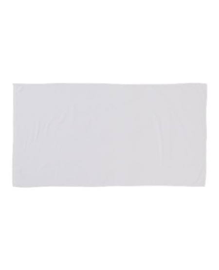 Carmel Towel Company CSUB3060 Sublimation Velour Beach Towel – Microfiber Velour Front / Cotton Terry Back Sublimatable Beach Towel | 30” x 60”