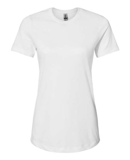 Gildan 64001LCVC Women's Softstyle® CVC T-Shirt – 4.6 oz. 60/40 Ring-Spun Cotton/Recycled Polyester | Subtle Heather | Narrow Rib Collar | Side Seamed | Classic Fit | Better Cotton | OEKO-TEX