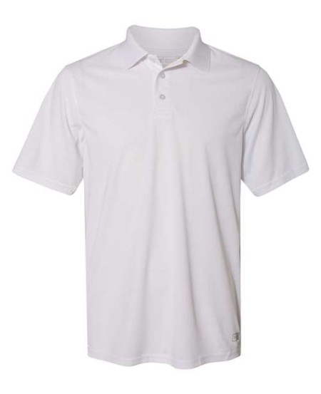 Russell Athletic 7EPTUM Men's Essential Performance Polo – 4 oz. 100% Polyester UPF 30+ Golf Polo | S–4XL