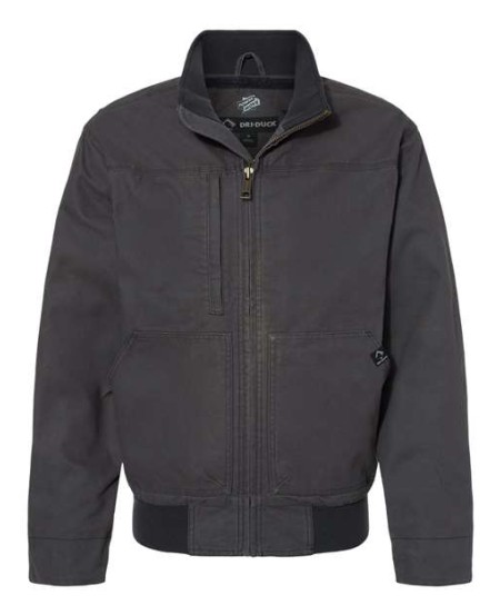 DRI DUCK 5032 Men’s Force Power Move Bomber Jacket – 10 oz. 100% Cotton Canyon Cloth™ Canvas | Twill Blanket Lining | Flex Action™ Back