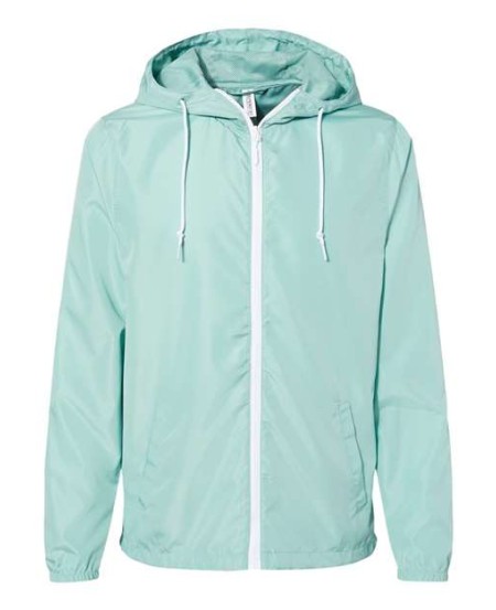Independent Trading Co. EXP54LWZ Men's Lightweight Windbreaker Full-Zip Jacket – 2.5 oz. Men's Full-zip windbreaker | XS–3XL