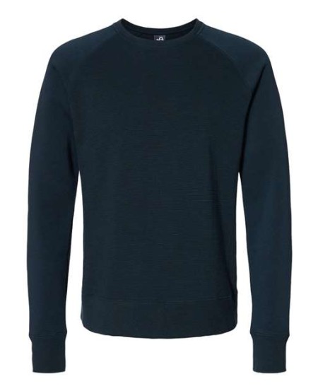 J. America 8707 Men's Ripple Fleece Raglan Crewneck Sweatshirt – 8.3 oz. Men's Crewneck sweatshirt | S–3XL