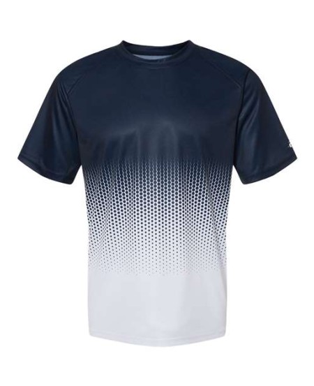 Badger 4220 Men's Hex 2.0 Performance T-Shirt – 100% Sublimated Polyester Hexagon-Pattern Performance Tee | XS–4XL
