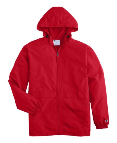 Champion CO125 Unisex Full-Zip Anorak Jacket – 2.8 oz. 100% Polyester Micro Poplin Wind- and Water-Resistant Anorak | S–3XL