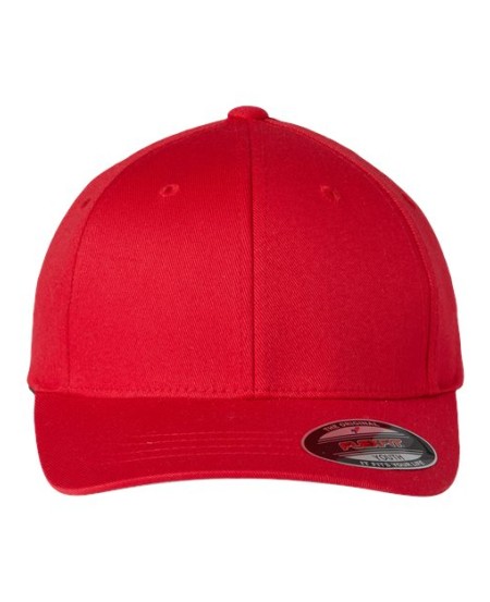 Flexfit 6277Y Youth Cotton Blend Cap – 63/34/3 Polyester/Cotton/PU Spandex Twill | Structured Mid-Profile Six-Panel | Permacurv® Silver Undervisor | Youth Sizing