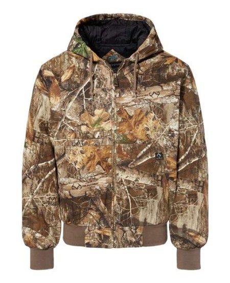 DRI DUCK 5034 Men’s Laramie Power Move Canvas Jacket – 10 oz. 100% Cotton Canyon Cloth™ Canvas | Brushed Tricot Upper | Quilted Polyfill Lower | Flex Action™
