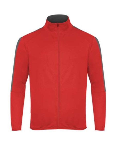 Badger 2721 Youth Blitz Outer-Core Jacket – 100% Polyester Full-Zip Warm-Up Jacket | XS–XL