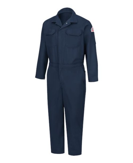 Bulwark CED2 Men's Flame Resistant Deluxe Coverall – EXCEL FR 9 oz. 100% Cotton with Action Back | S–5XL