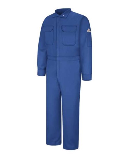 Bulwark CLB2T Men's Tall Lightweight Premium Coverall – EXCEL FR ComforTouch 7 oz. 88/12 Cotton/Nylon | Tall LT–3XLT