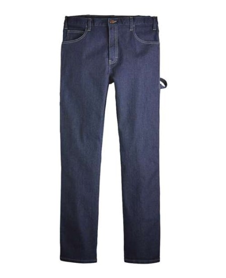 Dickies LU20ODD Men’s Industrial Carpenter Jeans (Odd Sizes) – 13.75 oz. 100% Cotton Garment-Washed Premium Denim
