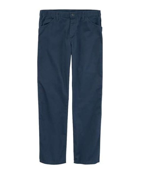 Dickies LU23ODD Men’s Industrial Duck Carpenter Jeans (Odd Sizes) – 10 oz. 75/25 Cotton/Polyester StayDark® Duck | Garment Washed
