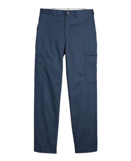 Dickies LP39 Men’s Industrial Cotton Cargo Pants – 8.5 oz. 100% Cotton Vat Dyed Twill StayDark® Cargo Work Pants