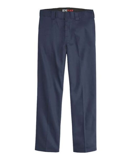 Dickies 874X Men’s Industrial 874® FLEX Work Pants – 8.2 oz. 65/35 Polyester/Cotton Mechanical Stretch FLEX Twill