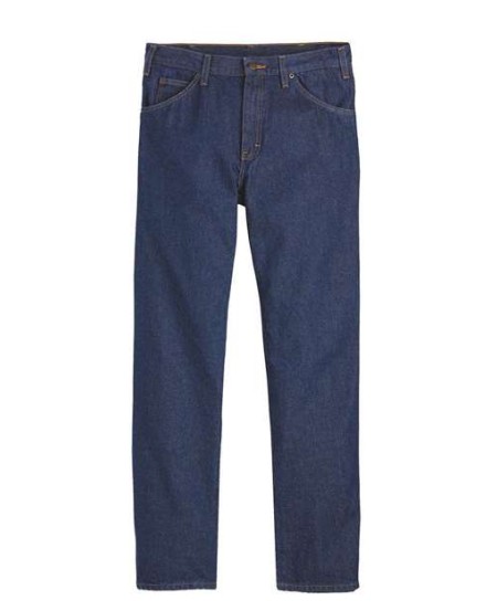 Dickies C993ODD Men’s Industrial Jeans (Odd Sizes) – 13.75–14 oz. 100% Cotton Garment-Washed Premium Denim