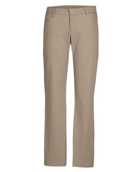 Dickies FP12 Women’s Stretch Twill Pants – 7 oz. 97/3 Cotton/Spandex Stretch Twill | Slim Fit Boot Cut