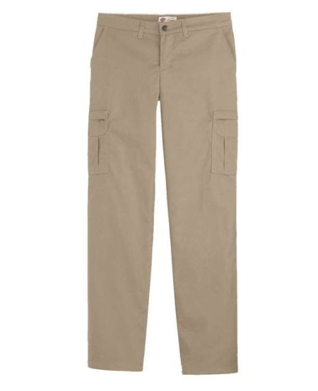 Dickies FP72 Women’s Premium Cargo Pants – 6.75 oz. 65/35 Polyester/Cotton FLEX Mechanical Stretch Twill | StayDark®