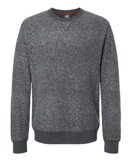 J. America 8712 Unisex Aspen Fleece Crewneck Sweatshirt – 8 oz. Unisex Crewneck sweatshirt | S–3XL