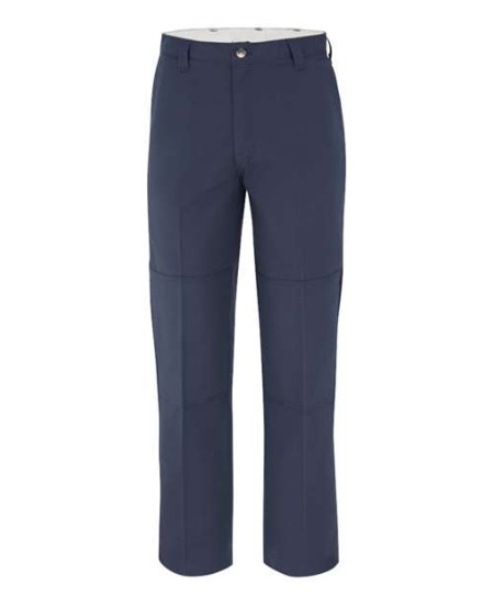 Dickies LP56 Men’s Premium Industrial Double Knee Pants – 7.3 oz. 65/35 Polyester/Cotton Twill Stain-Release Double Knee