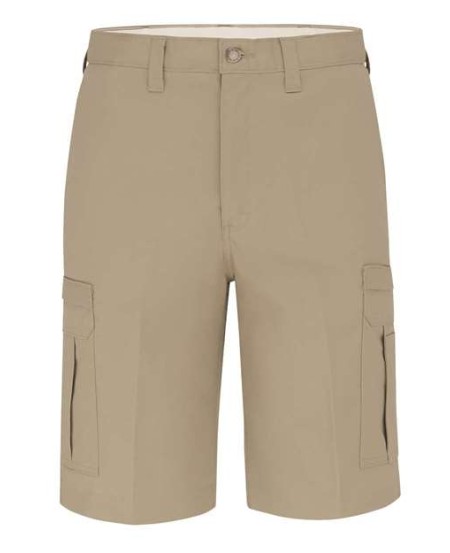 Dickies LR42EXT Men’s Premium 11” Industrial Cargo Shorts (Extended Sizes) – 7.25 oz. Temp IQ® FLEX Twill