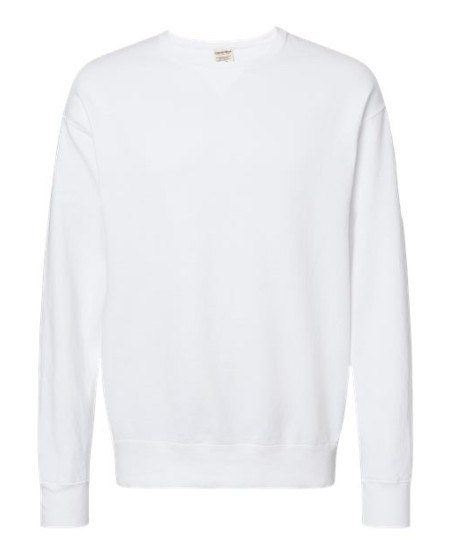 ComfortWash by Hanes GDH400 Garment-Dyed Crewneck Sweatshirt – Unisex 7.2 oz. Cotton/Poly Fleece | S–3XL