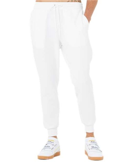 BELLA + CANVAS 3727 Unisex Sponge Fleece Joggers – 8 oz. 52/48 Airlume Cotton/Poly Fleece Jogger Sweatpants | XS–2XL
