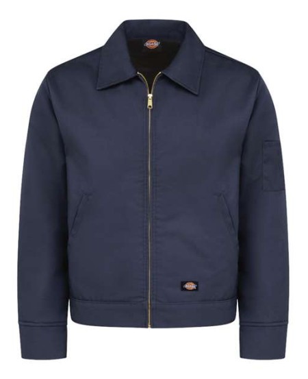Dickies TJ55T Unisex Tall Insulated Industrial Eisenhower Jacket – 8 oz. 65/35 Polyester/Cotton Vat Dyed Twill Shell | Taffeta Quilted Foam | Tall