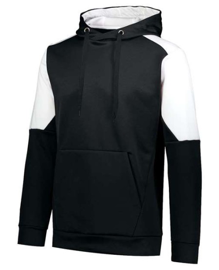 Holloway 222540 Blue Chip Hooded Sweatshirt – Unisex 5.9 oz. 100% Polyester Performance Wicking Fleece Hoodie | S–4XL