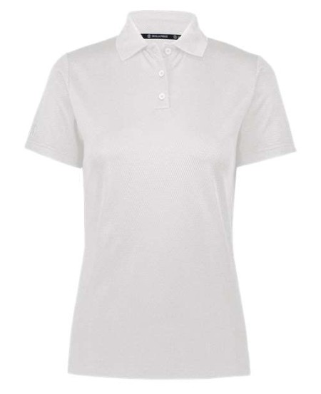 Holloway 222768 Women's Prism Polo – 4.8 oz. 100% Polyester Dry-Excel Honeycomb Knit UPF 50+ Ladies' Polo | XS–3XL