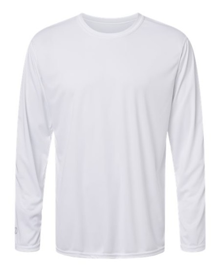 Holloway 222822 Momentum Long Sleeve T-Shirt – Men's 4.1 oz. 100% Polyester Dry-Excel UPF 45+ Crewneck Long Sleeve Tee | S–4XL