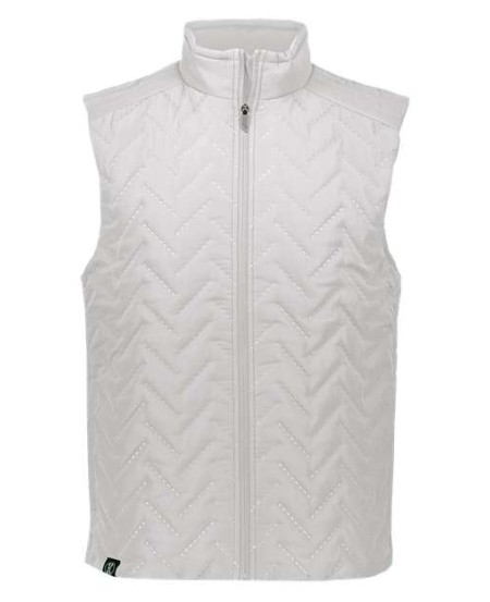 Holloway 229513 Men's Repreve Eco Quilted Vest – 100% Polyester MicroTec Face with Repreve 50% Recycled Polyester Fill Water-Resistant Vest | S–3XL