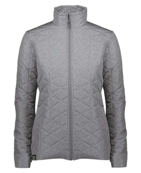 Holloway 229716 Women's Repreve Eco Quilted Jacket – 100% Polyester MicroTec Face with Repreve 50% Recycled Polyester Fill Women's Jacket | XS–3XL