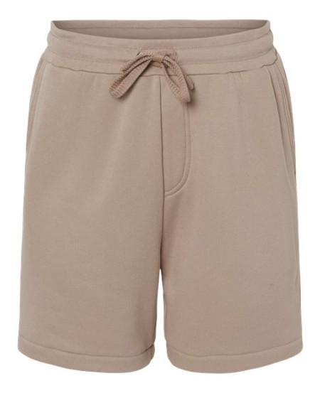 BELLA + CANVAS 3724 Unisex Sponge Fleece Shorts – 7 oz. 52/48 Airlume Cotton/Poly Fleece Sweat Shorts | XS–2XL