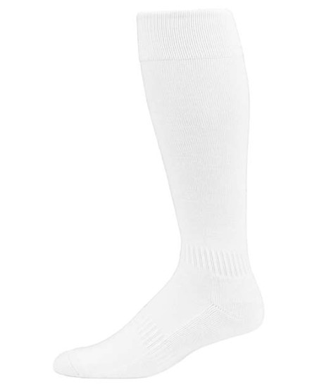 Augusta Sportswear 6006 Elite Multi-Sport Socks – 75% Acrylic/15% Poly Blend, Knee-Length, Moisture-Wicking