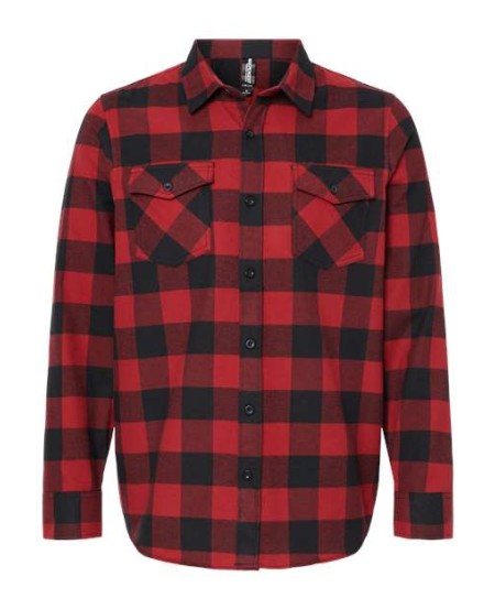 Independent Trading Co. EXP50F Unisex Flannel Shirt – 5.9 oz. Unisex Flannel shirt