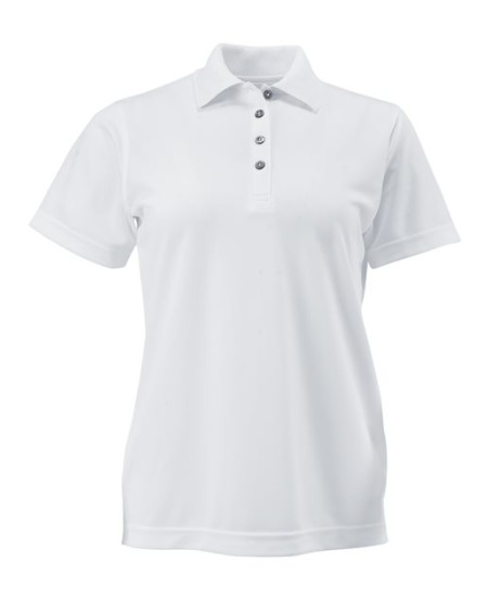 Paragon 104 Women's Saratoga Performance Mini Mesh Polo – 4.3 oz. Microfiber Tapered-Fit Polo | XS–3XL