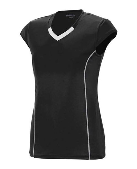 Augusta Sportswear 1219 Girls' Blash Polyester Jersey – 100% Polyester Wicking Smooth Knit | XS–L