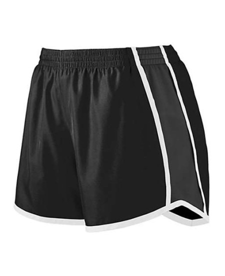 Augusta Sportswear 1266 Girls' Pulse Team Shorts – 100% Polyester Micropoly with Mesh Inserts & Brief
